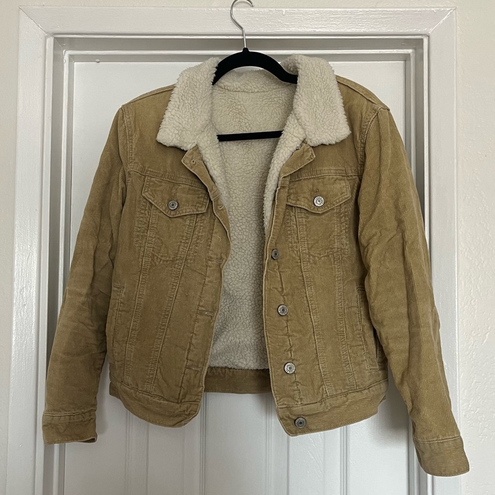 TAN JOHN GALT (BRANDY MELVILLE) SHERPA JACKET